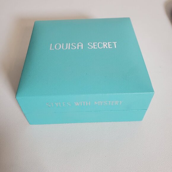 LOUISA SECRET 14K Gold Plated Sterling Silver Necklace  Amethyst Style - Picture 4 of 11